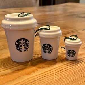 Starbucks Nesting Cups Ornaments